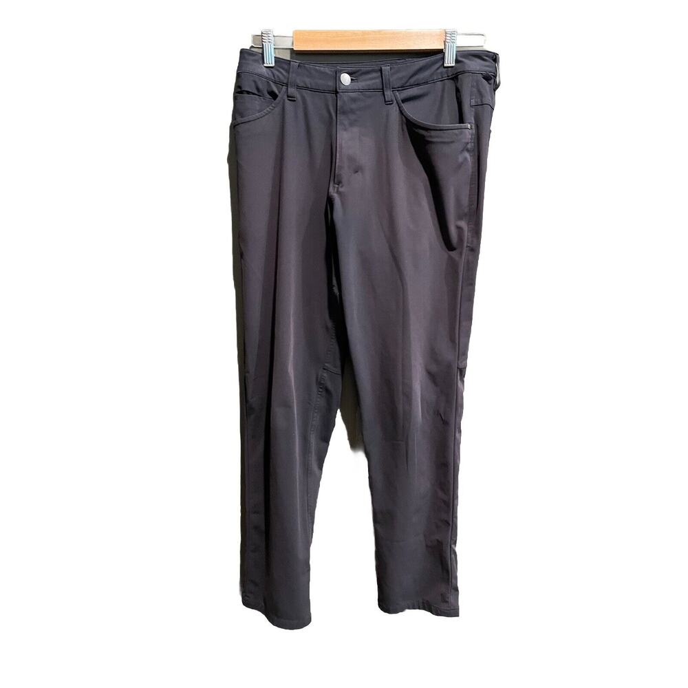 Lululemon Gray ABC Classic Stretchy Chino Men's Pants Size 31‎